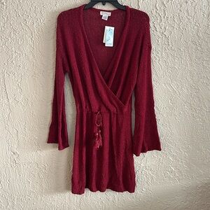 ⭐️ l*space Topanga Sweater Knit Cover-Up Dress